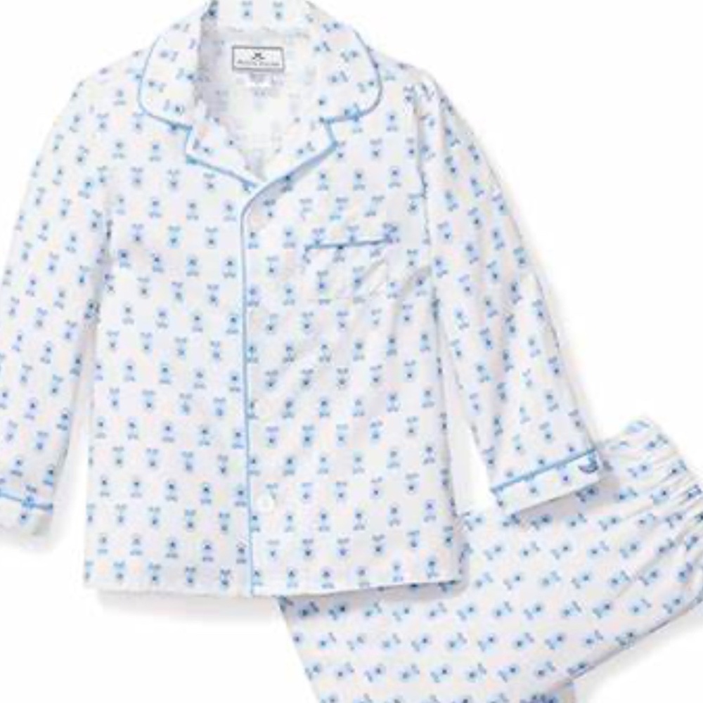 ON HOLD- NWT Petite Plume X Minnow Botanical Block Pajama Pant Set, sz 6